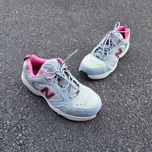 New Balance Steel Toe 627 Suede 'Light Grey Pink' - Women sz 9.5